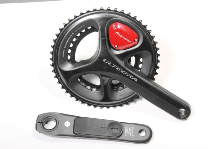   Pioneer new: two-legged measurement, retrofitting to own crank possible (1,400 euros, sensors only). Full range of functions only with Pioneer computer (300 euros)