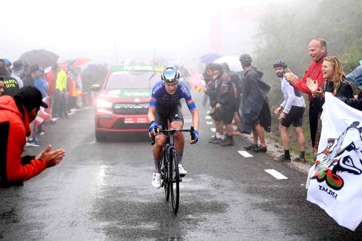 Jay Vine won the 6th stage of the Vuelta to Pico Jano