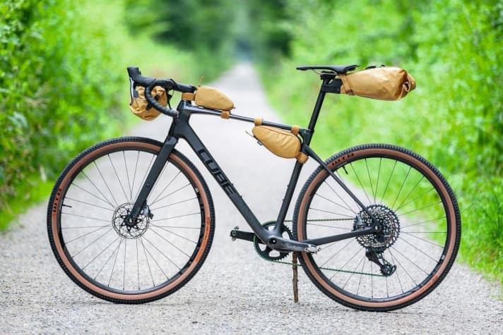 Bikepacking bags from Evoc, 1st generation