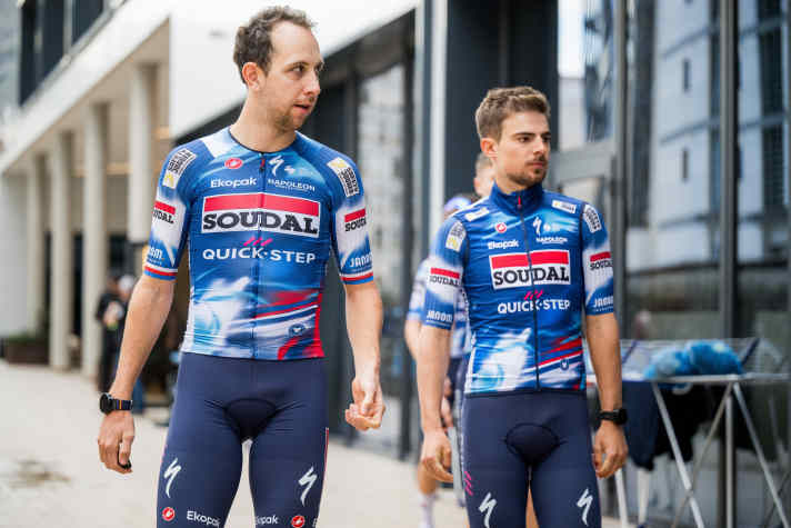 Das Trikot von Soudal Quick-Step für 2025