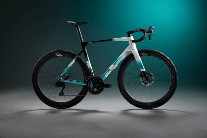 Bianchi Specialissima für das Team Bahrain-Victorious