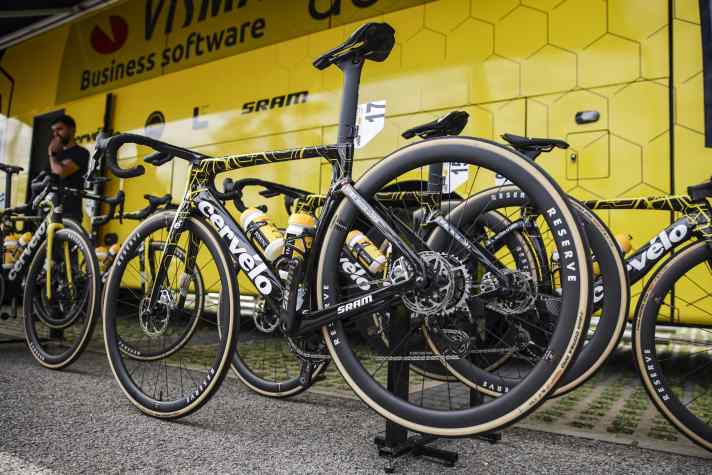 Cervélo racing bikes were stolen from Team Visma | Lease a Bike during the Vuelta