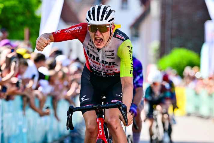 Huge celebration: Georg Zimmermann celebrates victory at the German Championship 2025 in Linden