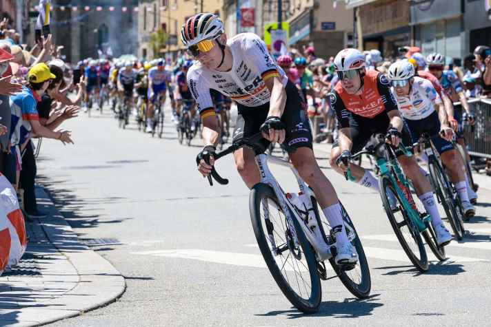 Leader : Georg Zimmermann lors du dernier Tour de France