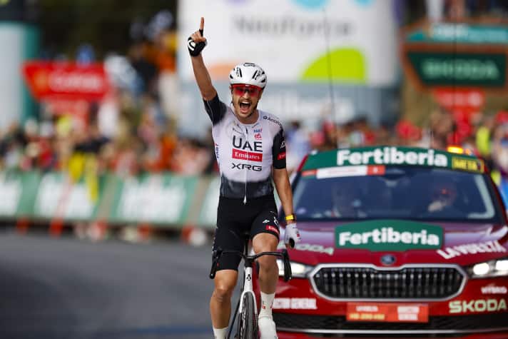 Jay Vine est l'un des trois favoris de l'équipe UAE Team Emirates - XRG