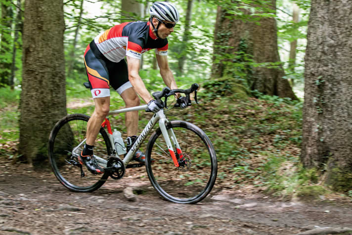 Entraînement technique pour cyclistes de course