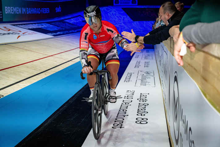 Robert Förstemann est le chouchou des fans, comme on a pu l'entendre lors des Sixdays de Brême.
