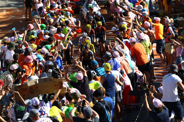 The 12th stage took us to Alpe d'Huez