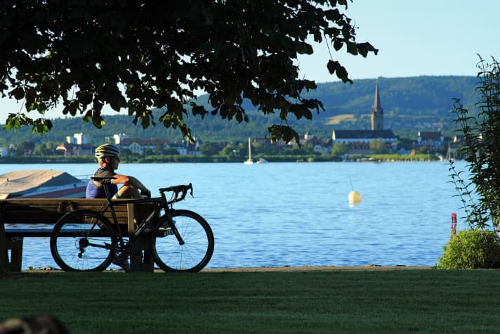   Vue sur le lac : Radolfzell est le point de départ de nos excursions