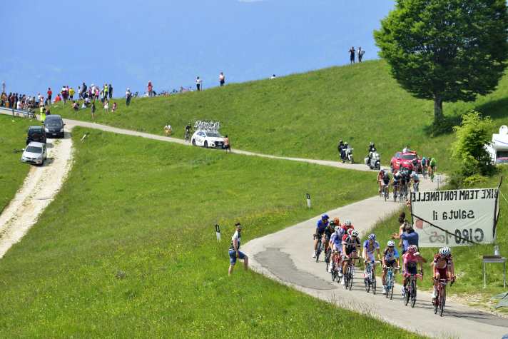 The last time the Giro d'Italia crossed Monte Grappa was in 2017, also on stage 20. Thibaut Pinot won the stage back then