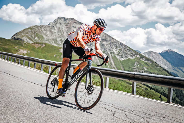 Ötztaler Radmarathon: Sicher und souverän gefinisht, Joe Ramming beim “Ötzi”