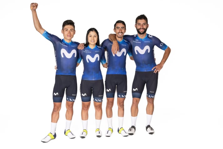Das neue Trikot von Movistar
