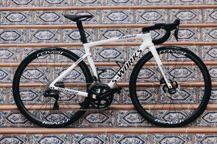 The Specialized road bike from Remco Evenepoel for 2023.