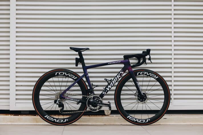 Le vélo de course de Lorena Wiebes
