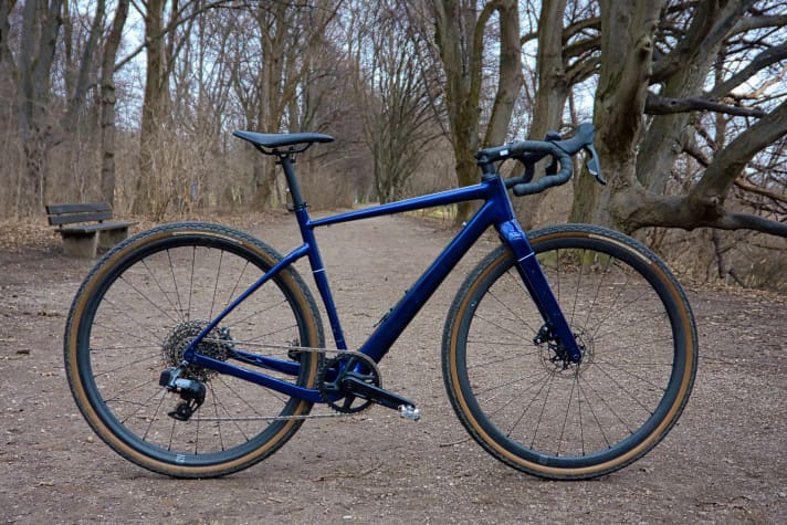 Notre vélo de test : le Fara F/Gravel en taille de cadre S