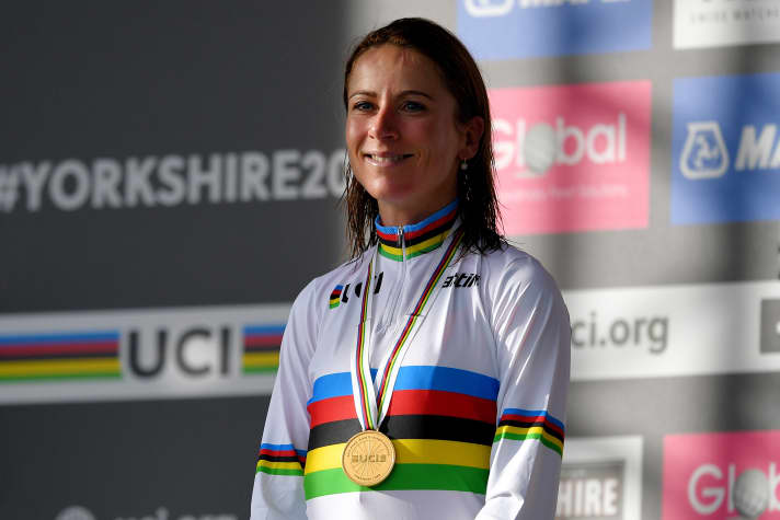 Annemiek van Vleuten a été sacrée championne du monde en 2019