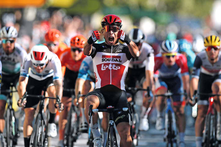 Caleb Ewan is one of the fastest sprinters in the world.