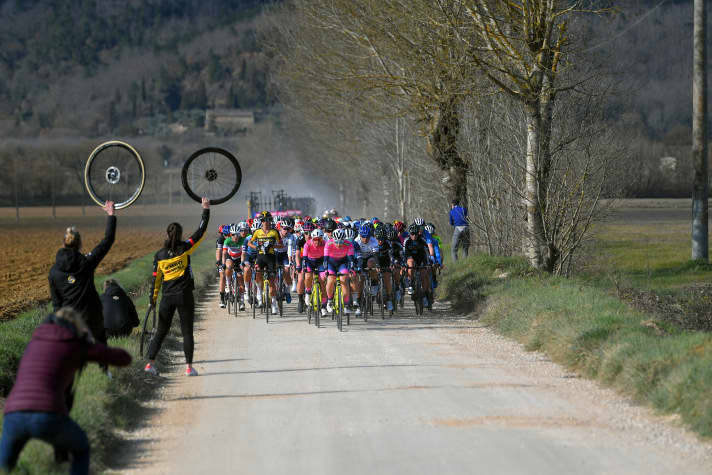 For the eighth time, there will also be a women's race at Strade Bianche 2022.