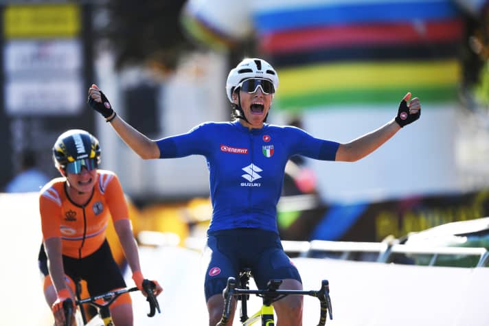 Elisa Balsamo won the title in Leuven in 2021