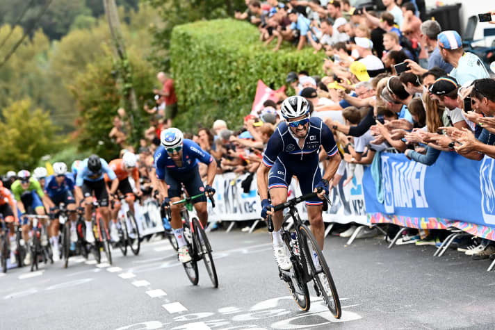 Julian Alaphilippe is known for his offensive driving style