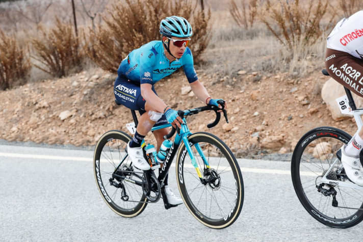 Miguel Angel Lopez auf einem Wilier Zero SLR