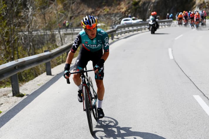 Anton Palzer at the Tour of the Alps 2022