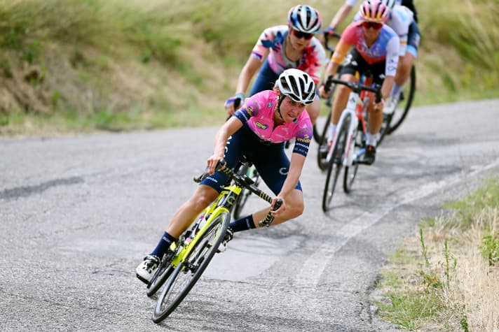 Silvia Persico at the Giro Donne 2022