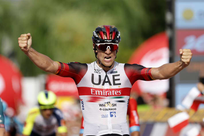 Pascal Ackermann now drives for UAE Team Emirates