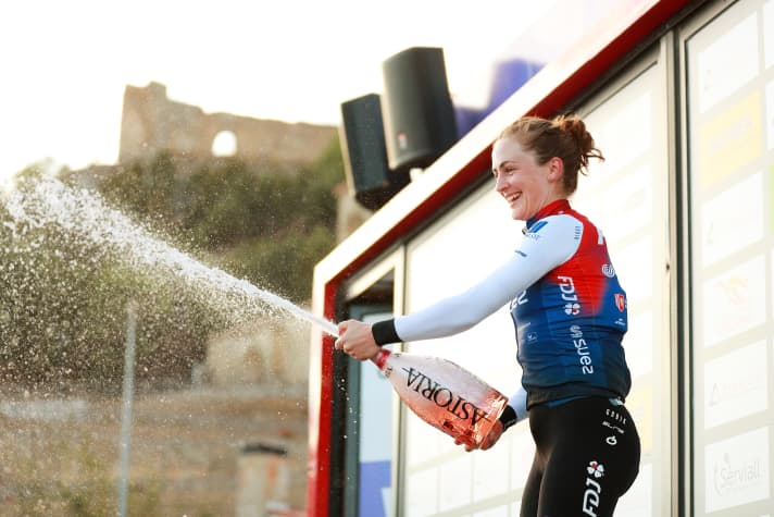 Grace Brown won stage 3 of the 2022 Women's Vuelta