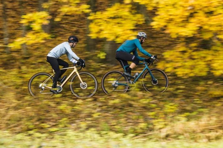 Les vélos de test sont parfaits pour les sorties rapides en tout-terrain.