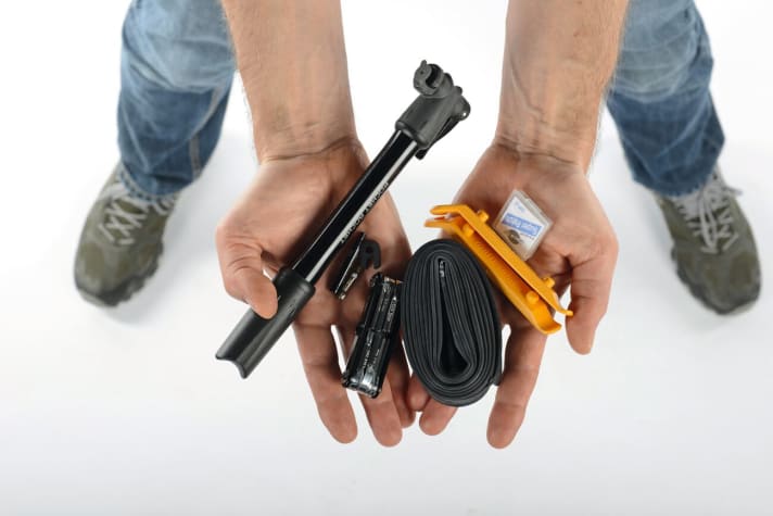 Liste de colisage-panne de pneu-vélo de course