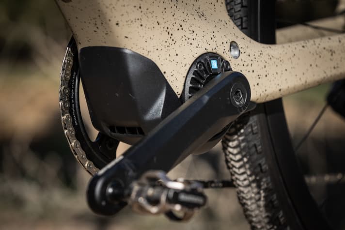 Der TQ HPR50 E-Bike-Motor im neuen Scott Solace eRide: 1,85 Kilo schwer und 50 Nm Leistung. 