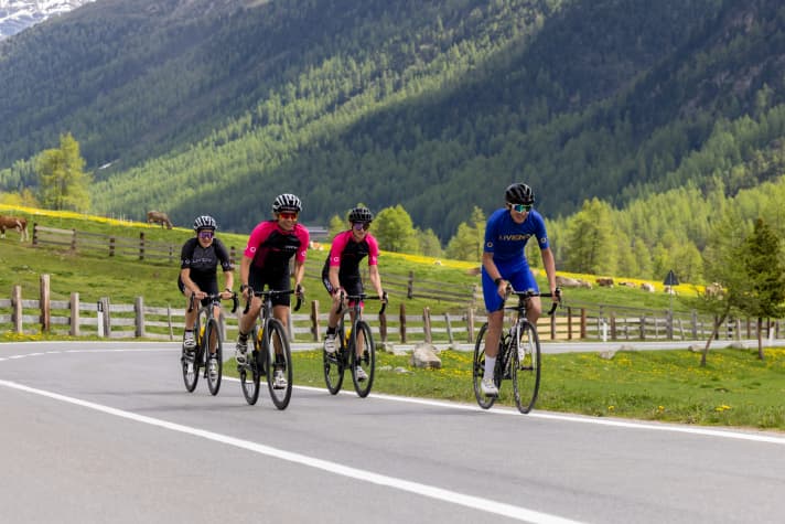 Livigno war schon oft Etappenort der TOUR Transalp. Auch sonst ist es ein beliebtes Ziel für Rennradfahrer und Mountainbiker.