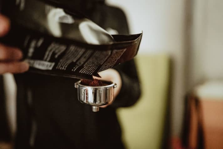 Nothing works without coffee! Even better if it comes from a hand-operated portafilter machine.