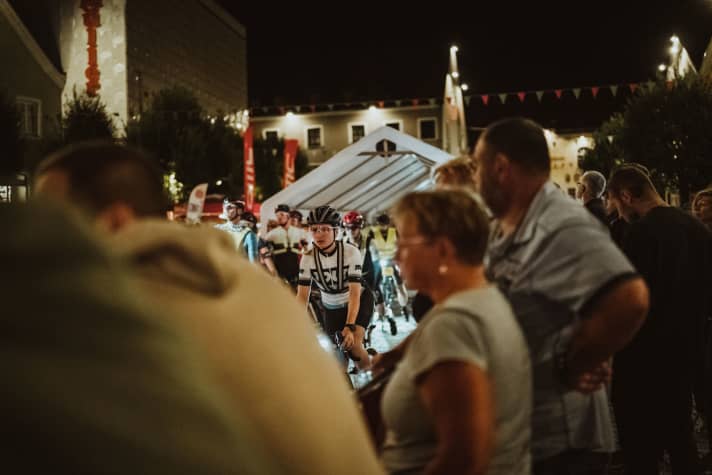 Online editor Sandra shouldn't have minded the half-hour night rides. She has already won the Seven Serpents bikepacking race this year, which covers 800 kilometres non-stop from Ljubljana to Trieste.