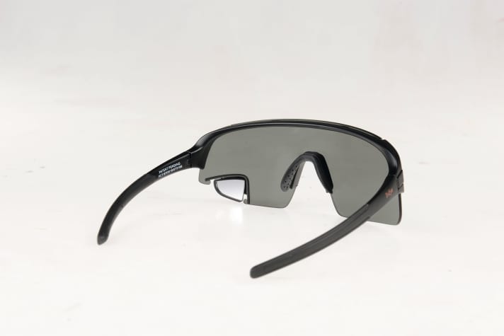 The mirror cycling glasses from TriEye 