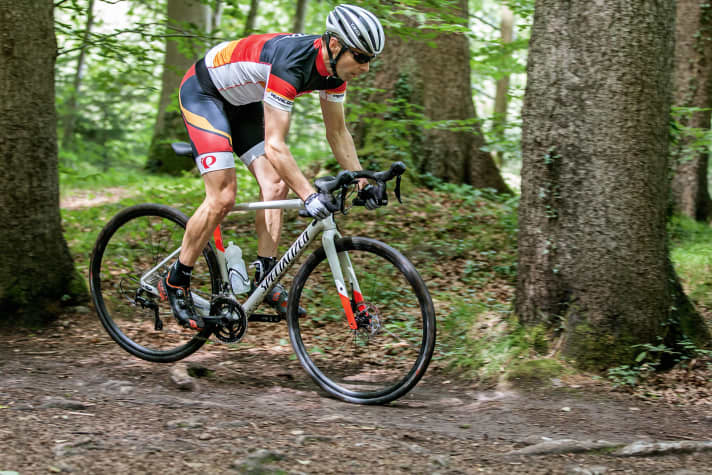 Entraînement technique pour cyclistes de course