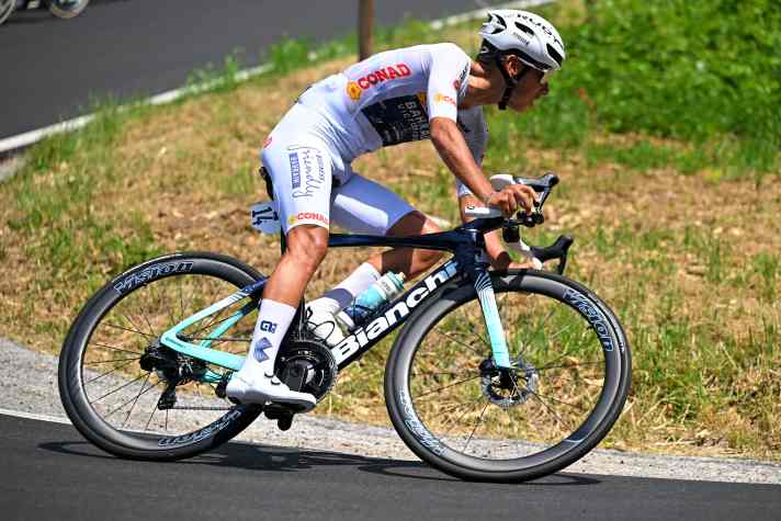 Bahrain Victorious: Wechsel von Merida auf Bianchi | Dec Foto: Getty Images/Tim de Waele