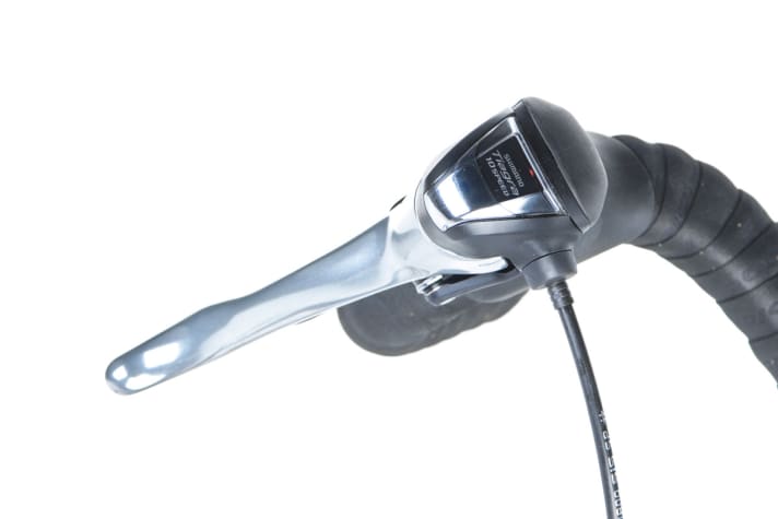   Auch Shimanos preiswerte Tiagra-Gruppe bedient inzwischen ein Zehnfach-Getriebe