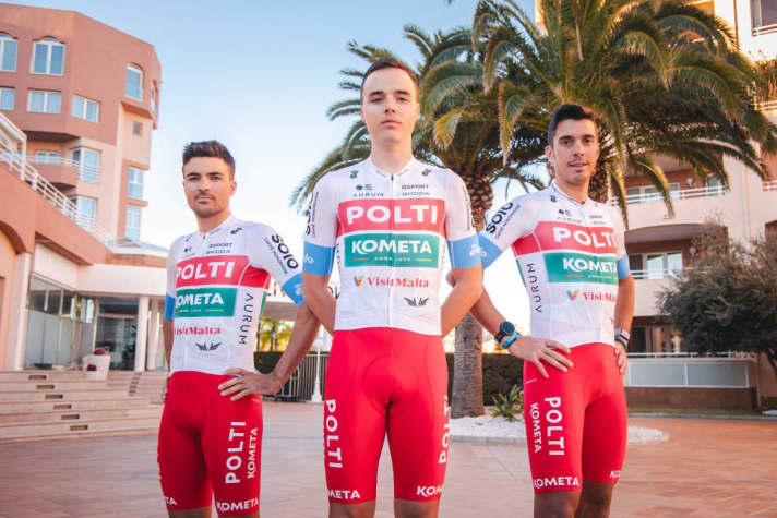 The new Polti-Kometa jersey