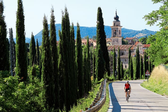   Castion Veronese in the south-east of Lake Garda