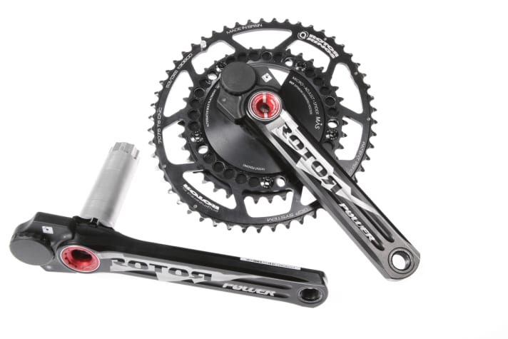   Rotor  misst nur links (995 Euro) oder paarweise (1.695 Euro inkl. Kurbel)