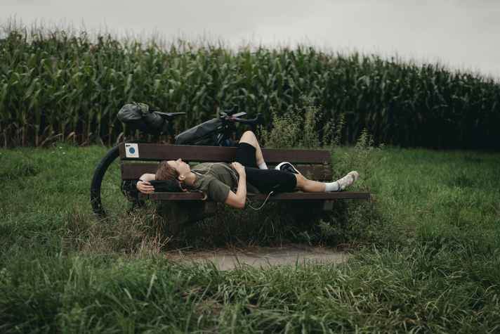 Nach einem kurzen Powernap konnte es weitergehen.