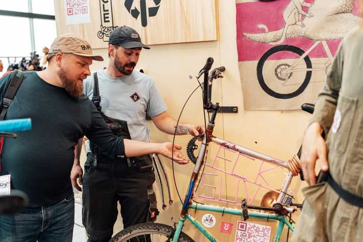 Look, but touching is also allowed