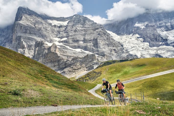 Graveln pour les chèvres de montagne, trois jours de route sous le charme de la légendaire face nord de l'Eiger