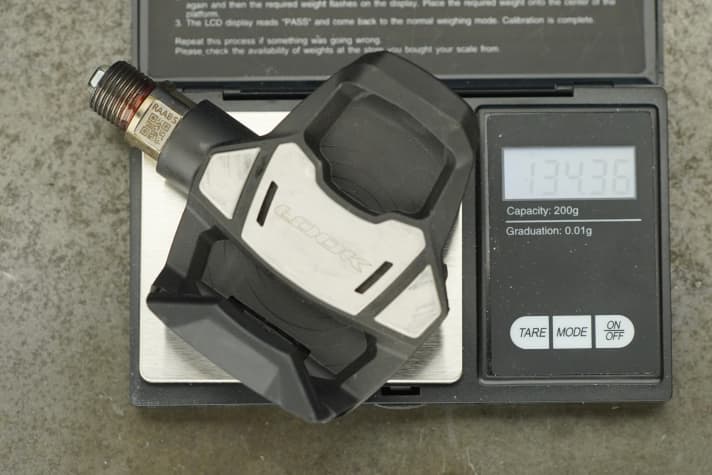 Record - in total with the plates the lightest pedal power meter