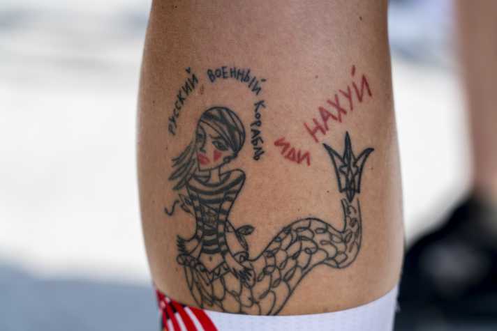 Legendär: Funkspruch von der Schlangeninsel an das russische Kriegsschiff