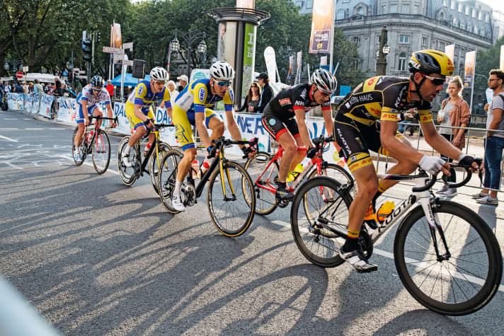   In a prime location
 	Rund um die Kö, Düsseldorf's last cycling race, gets a tailwind again