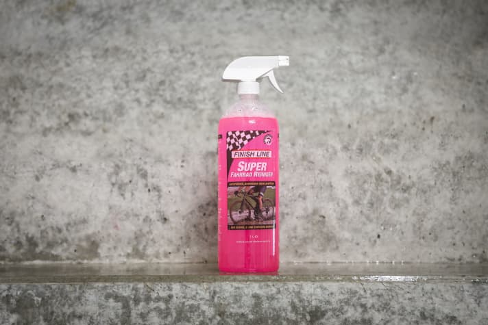 Öko-Fahrradreiniger im Test: Finish Line Super Fahrrad Reiniger