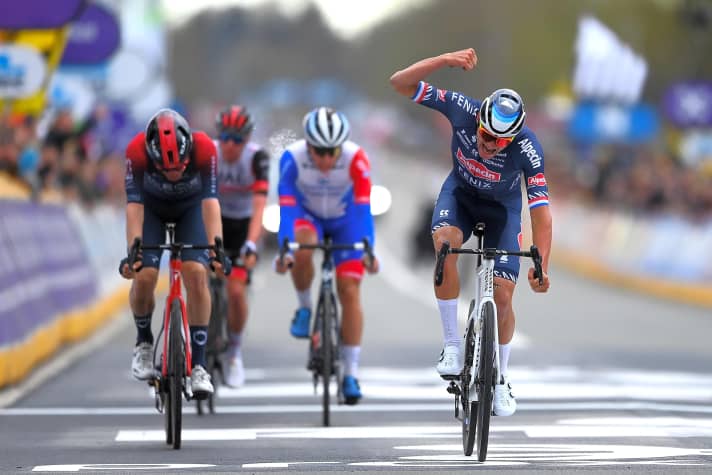 Van der Poel hatte ein sehr erfolgreiches Jahr auf der Straße